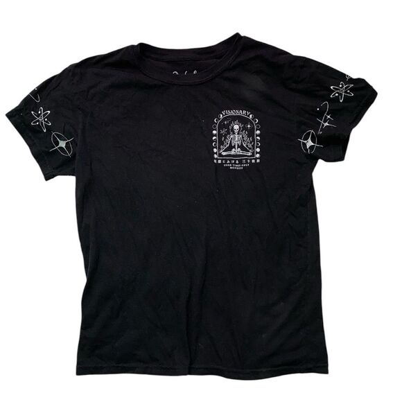 Weekend Warrior Skelton Short Sleeve Graphic Tee Size M - Picture 1 of 4